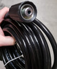 AR Blue Clean High Pressure Washer Hose 30'X1/4":22mm X 22mm 3000 PSI Black