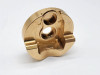 HRP Reef'S Rc Brass Portal Covers For Scxpro / Capra / Scx10.3
