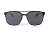 New Sundog Incognito Matte Black Titanium Frame Gray-Flash Mirror Sunglasses