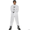 Underwraps Men's Straight Jacket Costume-Madness, Black, One Size