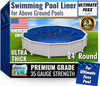 FreeTime Fun OG Ultimate Foxx 24' Rd 52" Deep Std Bead Liner Azure Peak