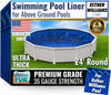 FreeTime Fun OG EW/JW 24' Rd 52" Deep Liner Azure Peak