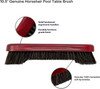 FreeTime Fun Billards Pool Table Horsehair Table Brush