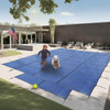 FreeTime Fun 16-Yr 15 x 30  Rect Safety Cover w/ CES Blue Mesh