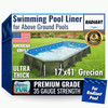 FreeTime Fun OG Radiant 17'x41' Grecian 52" Deep Std Bead Liner Azure Peak