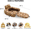 FreeTime Fun Desert Camo Lounger Heavy-Duty Nylon Covered Pool Float
