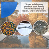 FreeTime Fun 5-Yr 20 x 40  Rect Safety Cover Blue Solid w/ Drain