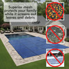 FreeTime Fun 5-Yr 18 x 36  Rect Safety Cover Blue Mesh