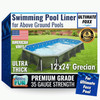 FreeTime Fun OG Ultimate Foxx 12'x24' Grecian 52" Deep Std Bead Liner Azure Peak