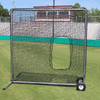 Cimarron Softball Net And Premier Frame With Wheels in 7'x7' #42 No Padding