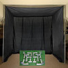 Cimarron Heavy-Duty Clubhouse Masters Golf Net With Frame Kit in 5'x10'x10'