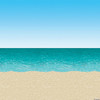 Beistle Ocean and Beach Backdrop (52001)