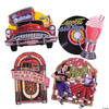 Beistle Packaged Fabulous 50's Cutouts
