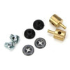 New Dubro E/Z Connector For Rod Or Cable 12/Pkg