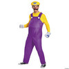 Disguise Men's Super Mario Wario Deluxe Costume, Yellow, X-Large