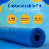 Bluewave 12-Mil Solar Blanket For 7-Ft X 8-Ft Rectangular Hot Tubs Cover