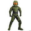 Disguise Halo Master Chief Infinite Prestige Boys Costume, Green & Black, Medium