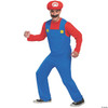 Disguise mens Mario Costume, Official Nintendo Super Mario Bros With Hat and