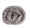 BlanQuil Quilted Weighted Therapy Blanket (Grey 20lb)