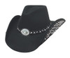NEW Bullhide Hats 0679Bl Let'S Get Loud Medium Black Cowboy Hat