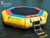 Island Hopper 10' Bounce N Splash Padded Water Bouncer With 4-Step Soft Ladder