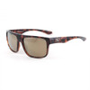 Sundog Whip Polarized Brown Tortoise Frame Brown Light Gold Mirror Sunglasses