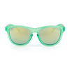 Sundog Trick Matte Crystal Green Frame w. Grey Yellow Mirror Lens Sunglasses