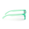 Sundog Trick Matte Crystal Green Frame w. Grey Yellow Mirror Lens Sunglasses