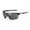 Sundog Billy 83 TrueBlue Shiny Black Frame Grey Flash Mirror Lens Sunglasses