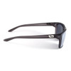 Sundog Mr White Polarized Dark Matte Crystal Grey w Grey White Mirror Sunglasses