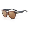 Sundog Marilyn 2.0 TrueBlue Jade/Demi Frame w Brown Gold Flash Mirror Sunglasses