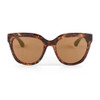 Sundog Marilyn 2.0 TrueBlue Jade/Demi Frame w Brown Gold Flash Mirror Sunglasses