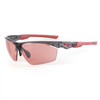 Sundog Alpha TrueBlue Crystal Dark Grey Frame Aurora Flash Mirror Sunglasses