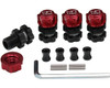 HRP Hot Racing Heavy Duty 10Mm Offset 17Mm Hubs For Arrma 1/10