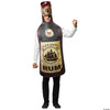 Rasta Imposta Get Real-Rum Bottle&Eye Patch Brown Costume - One Size Fits Most