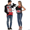 Battery & Jumper Cables Couple Costume - Adult - One Size Fits Most