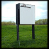 NEW Bulldog RangeDog 36" x36 "x 12" Flat Face Archery Target (w/Outdoor Legs)