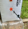 Bulldog Double Dog FF Archery Target PLUS Series with 2-Finger Arrow Pull