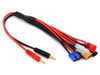 New Racers Edge 7-Function Charge Adapter To M 4Mm Bullets- 300Mm Wire