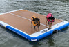 Island Hopper Inflatable 10' X 6' Yacht Extended Swim Platform Dock
