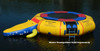 Island Hopper Inflatable Gator Head Slide Attachment For Water Bouncer Trampoline