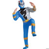 Blue Power Ranger Costume for Kids, Official Power Rangers Dino Fury Outfit with