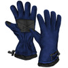 Actionheat Aa Battery Heated Lightweight Weather-Proof Fleece Navy Gloves