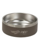 Banded Sporting Dog Stainless Steel Dog Green Bowl In 32Oz Size