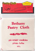 Bethany Housewares Pastry Cloth 19" Cotton Shrinkwrapped, 1 Pack, Tan