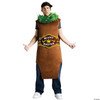 Fun World Men's Blunt Master Adult Costume, brown, STD. Up to 6' / 200 lbs.