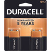 Duracell Coppertop Batteries 9 Volt 2 pk.
