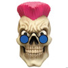 Goosebumps Monsters At Midnight Curly The Skeleton Overhead Vinyl Mask - One Size