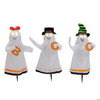 27 1/2" Light-Up Ghosts Halloween Decoration - Set Of 3