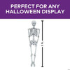 5 Ft. Posable Disco Skeleton Halloween Decoration